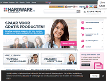 Tablet Screenshot of hardware.nl