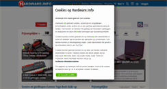 Desktop Screenshot of nl.hardware.info