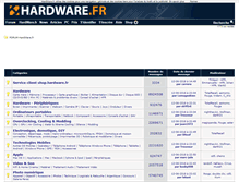 Tablet Screenshot of forum.hardware.fr