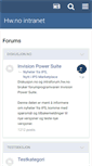Mobile Screenshot of intraforum.hardware.no